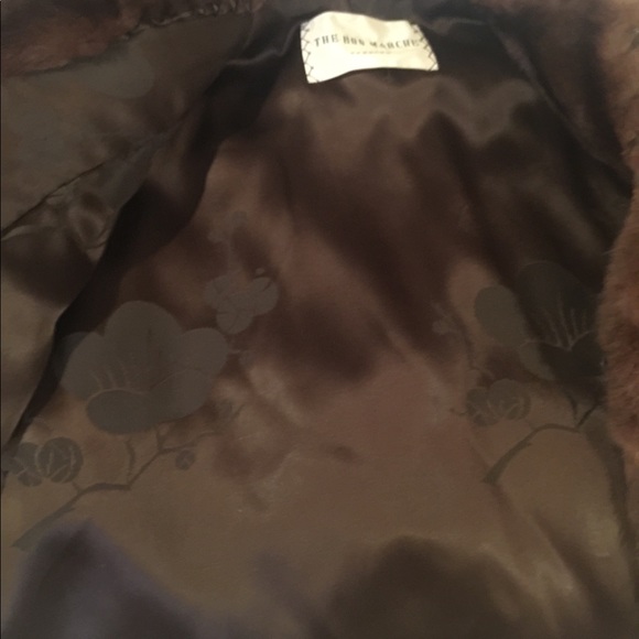 Vintage fur cape style coat - Picture 5 of 5